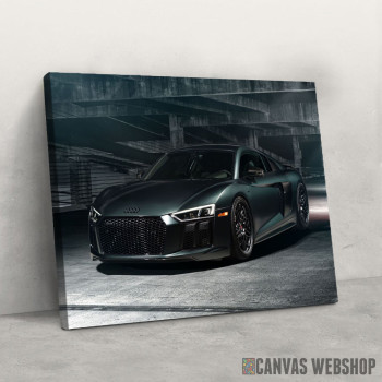 Slika Audi R8 ispod mosta