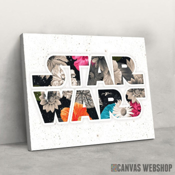 Slika Cveće - Star Wars logo Slika Cveće - Star Wars logo