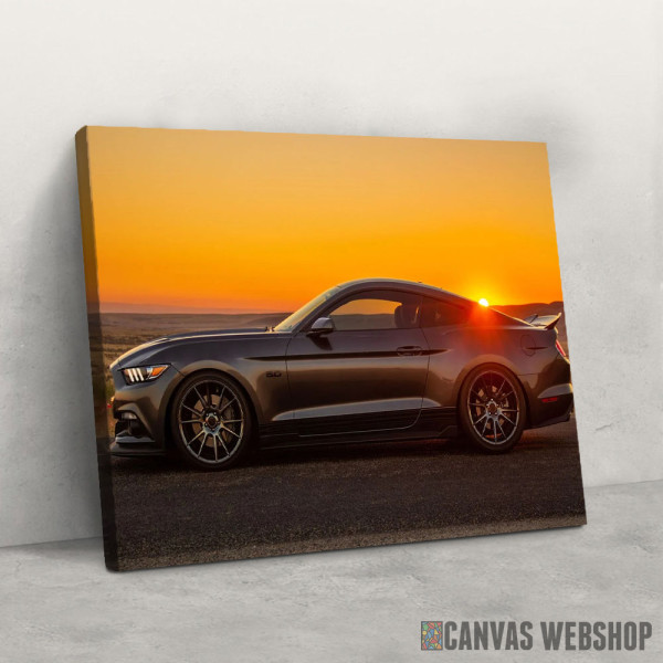 Slika Mustang zalazak sunca