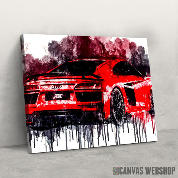 Slika R8 ABT Crveni Slika R8 ABT Crveni