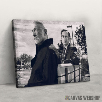 Slika Saul Goodman i Mike Slika Saul Goodman i Mike
