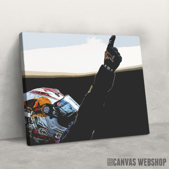 Slika Sebastian Vettel pobeda