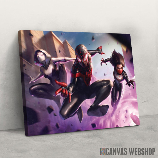 Slika Spiderman Morales Gwen