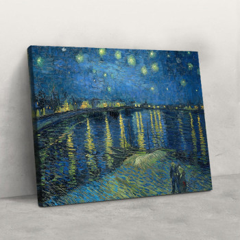 Van Gogh Zvezdana noć iznad Rone
