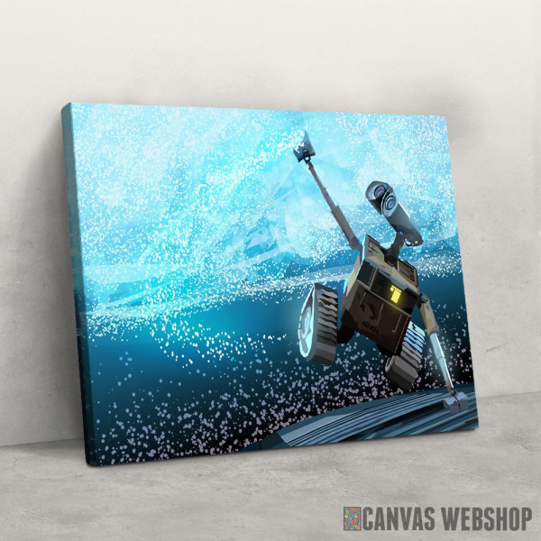Slika Wall E i zvezde Slika Wall E i zvezde