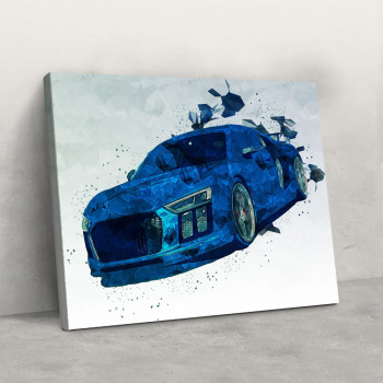 plavi Audi