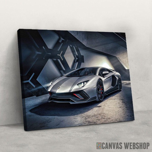 Slika sivi Aventador Slika sivi Aventador