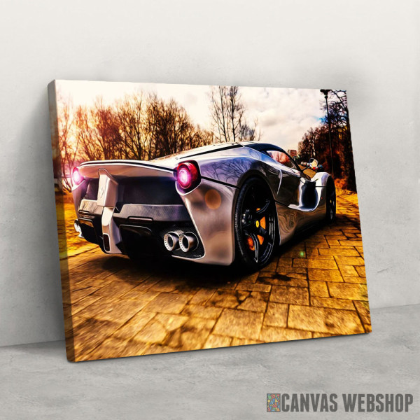 Slika srebrni Ferrari