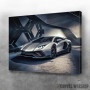 Slika sivi Aventador Slika sivi Aventador