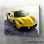 Slika žuti Ferrari