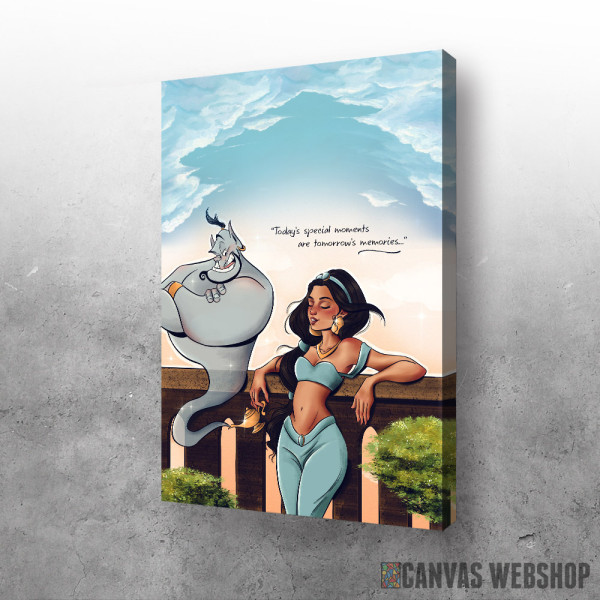 Slika Jasmin i duh iz lampe