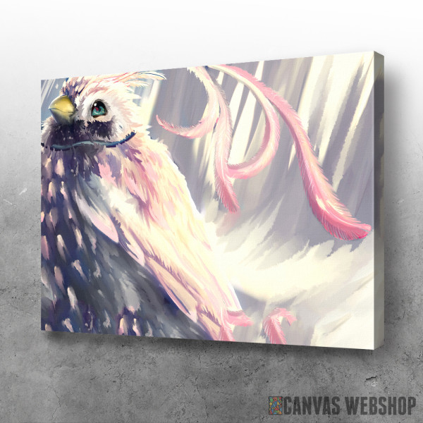Slika Pink bird