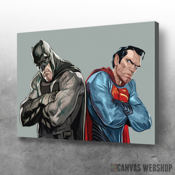 Slika Batman and Superman Slika Batman and Superman