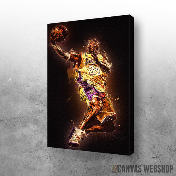 Slika Abstraktni Kobe Bryant Slika Abstraktni Kobe Bryant