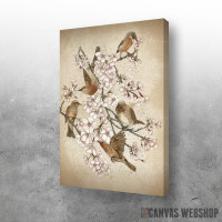 Slika Ptičice na grani