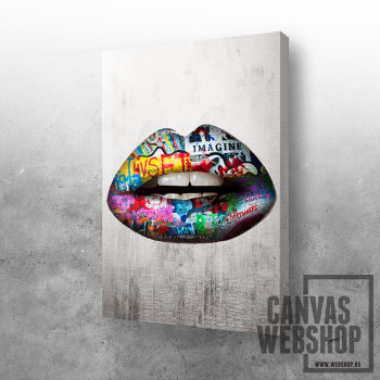 Abstract lips