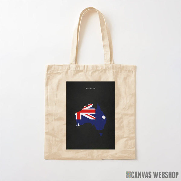 Ceger Australija - zastava u mapi Ceger Australija - zastava u mapi
