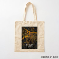 Ceger Beograd mapa - black and orange