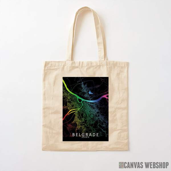 Ceger Beograd mapa - boja duge