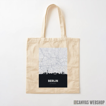 Ceger Berlin mapa i silueta grada Ceger Berlin mapa i silueta grada