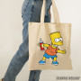 Ceger Bart Simpson crta grafit Ceger Bart Simpson crta grafit