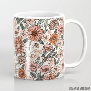 Šolja 1970-te cveće leto sreća