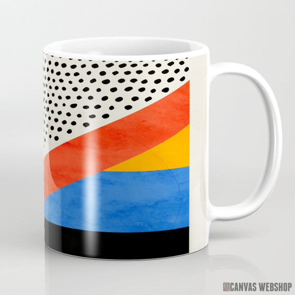 Šolja Apstraktni pejzaž srednji vek Šolja Apstraktni pejzaž srednji vek