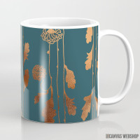 Šolja Art Deco cveće Šolja Art Deco cveće