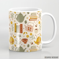 Šolja Cvećne knjige i čaj