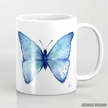 Šolja Dva plava leptira