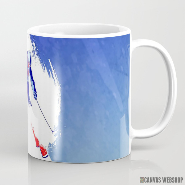 Šolja Snežni prah ljudima - skijanje