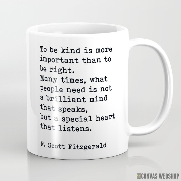 Šolja To Be Kind Is More Important