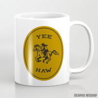 Šolja Yee Haw u zlatu