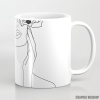 Šolja Žena sa cvećem Šolja Žena sa cvećem