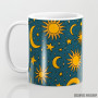 Šolja Retro sunce i zvezde Šolja Retro sunce i zvezde
