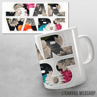 Šolja Cveće Star Wars logo