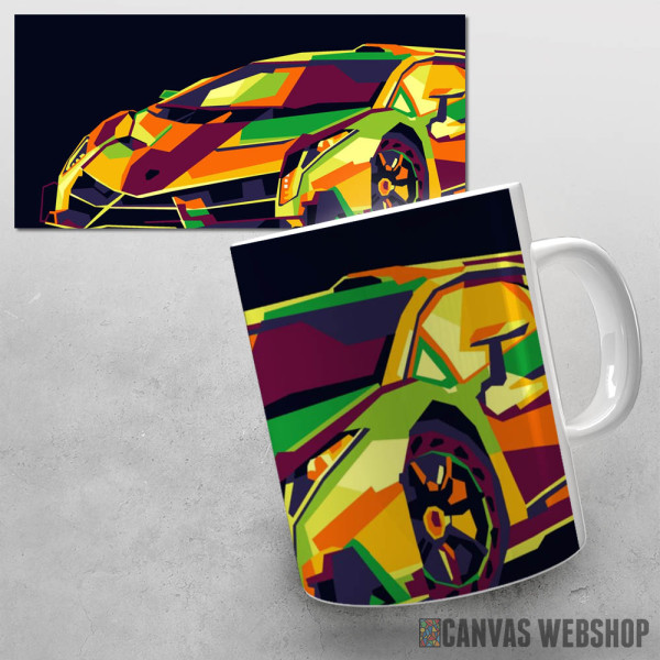 Šolja Ilustracija Lambo Šolja Ilustracija Lambo