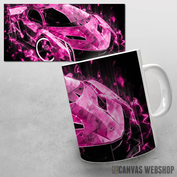Šolja Lambo neon