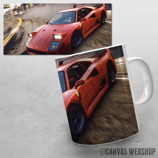 Šolja Need for speed F40 drift