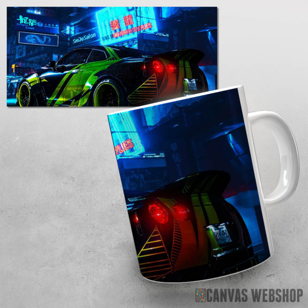 Šolja Nissan noć u gradu