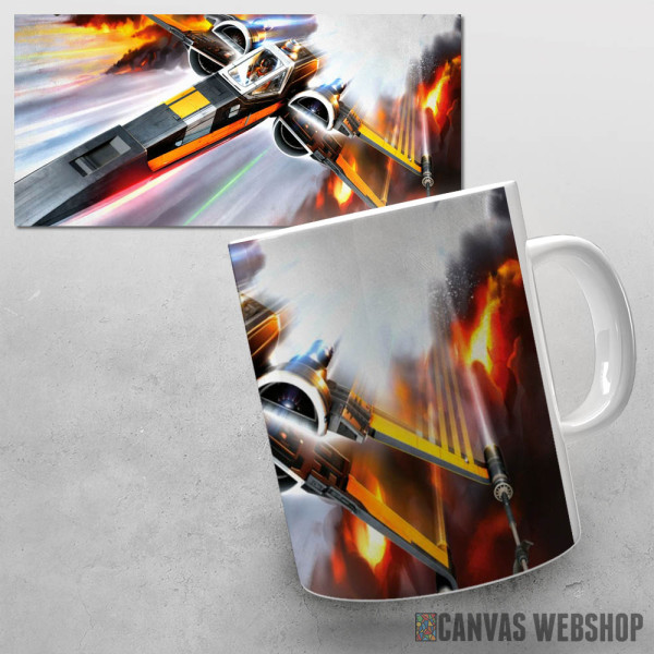 Šolja X-Wing Poedameron Šolja X-Wing Poedameron