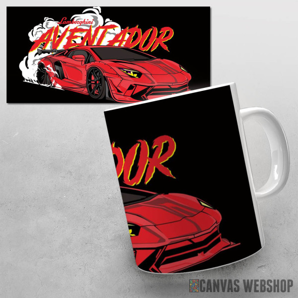 Šolja crveni Aventador Šolja crveni Aventador