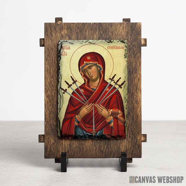 Ikona Presveta Bogorodica Sedam mačeva (Slovenska)