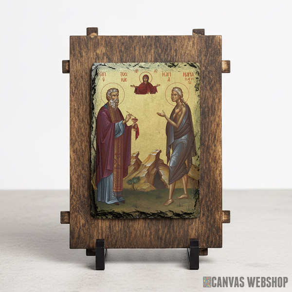 Ikona Sveta Marija Egipćanka i Sveti Zosima