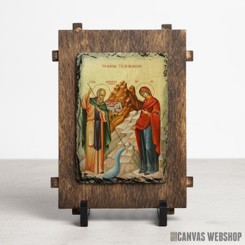 Ikona Čudo svetog Atanasija Atonskog