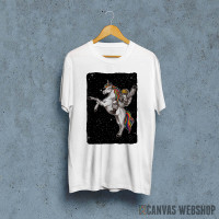 Astronaut Rides A Unicorn