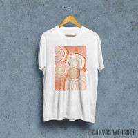 Coral Agate Abstract