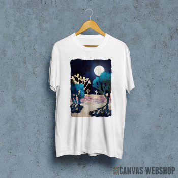 Desert Lake Moonlight