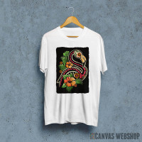 Flamingo tropical calavera