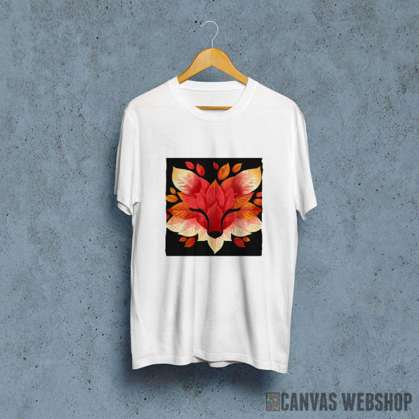 Fox of leaves